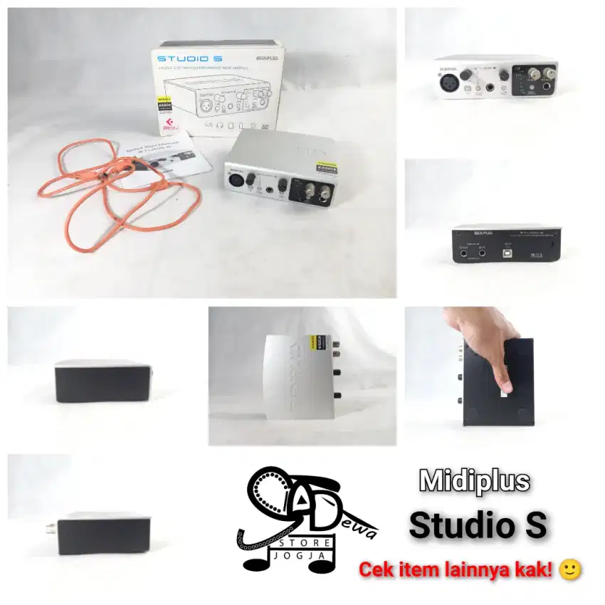 MIDIPLUS STUDIO S SOUNDCARD SOLO 1 CHANNEL MIDI PLUS SOUND CARD USB