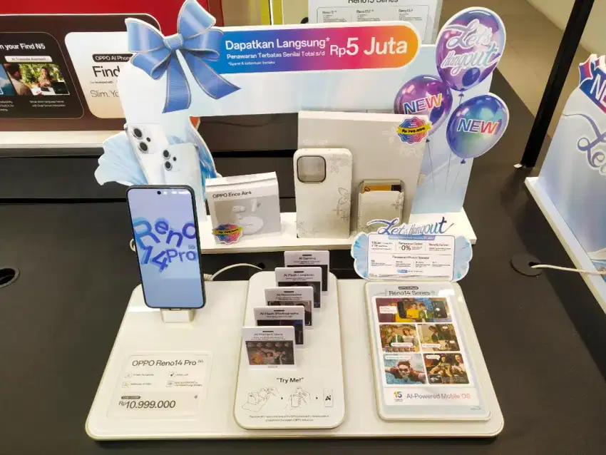 seGAMPANG Itu. Dapetin Oppo Reno 14 Pro 5G, Pakai Promo Homecredit