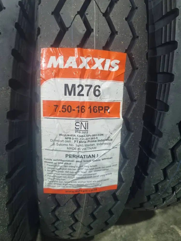 MAXXIS 750-16 16 PR M276 Ban Truk Benang 7.50-16