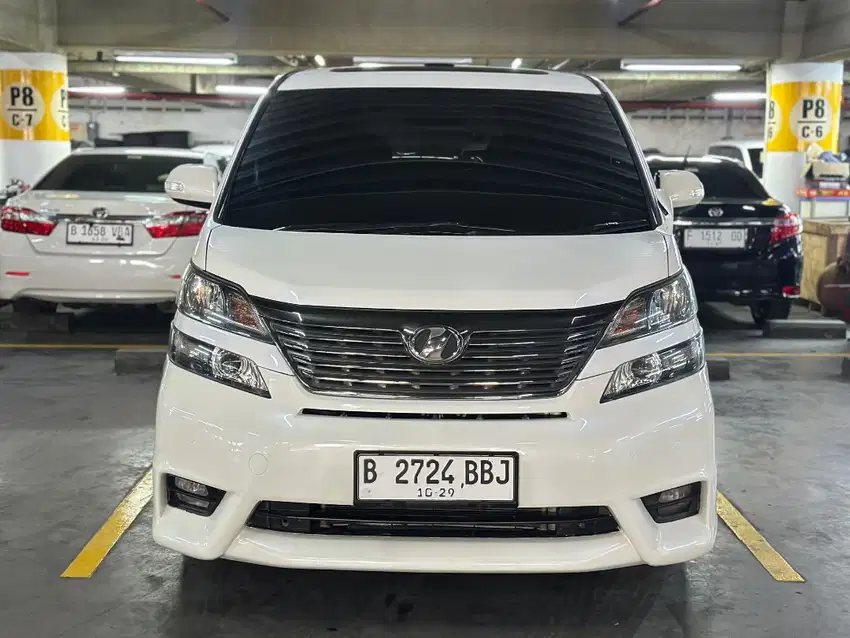 [low km 110rb] vellfire z audioless 2009 vellfire premium sound 2011