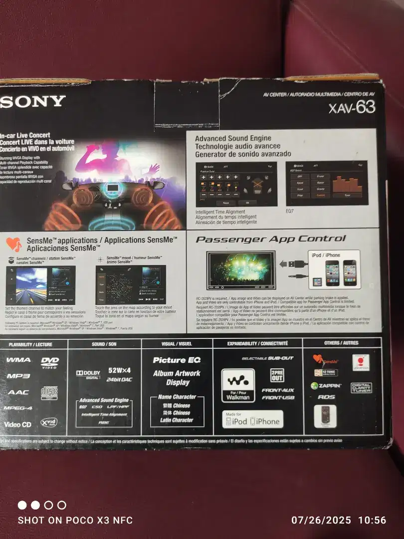 Tape Mobil Sony