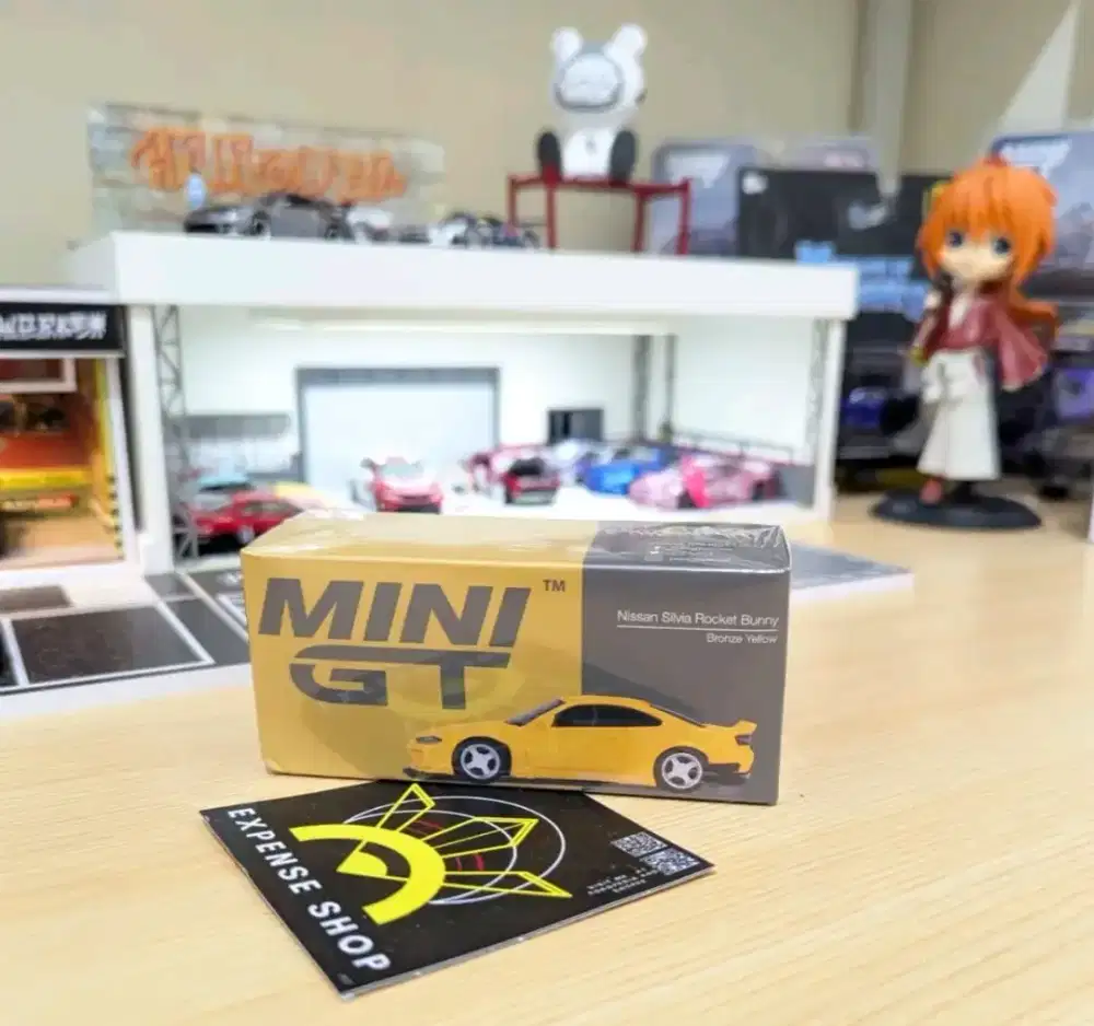 MiniGT Nissan Silvia Rocket Bunny Yellow