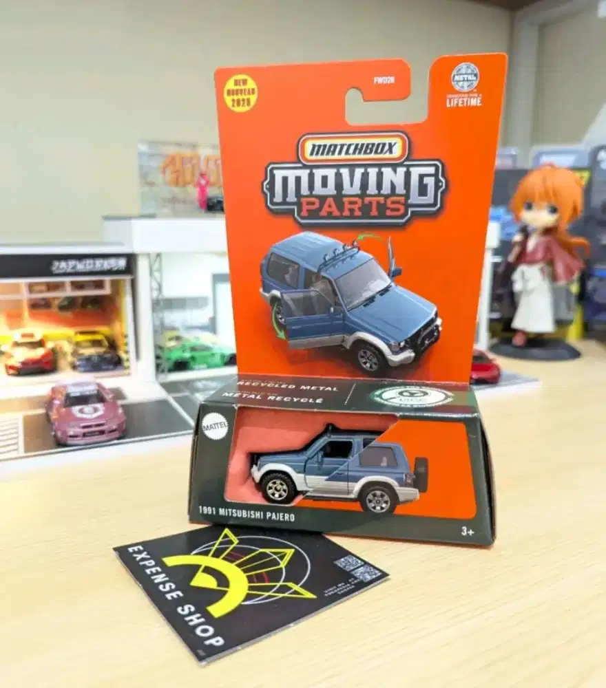 Matchbox Mitsubishi Pajero Blue