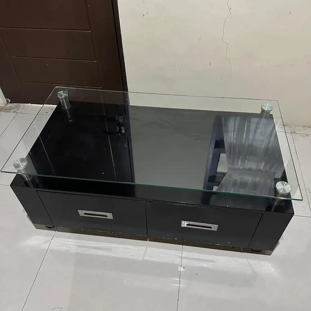 Meja Tamu Kaca Meja Serbaguna