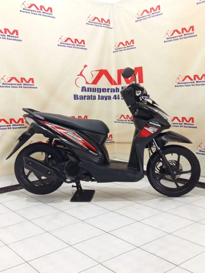 Ready Honda Beat Fi Tahun 2014 warna Hitam
