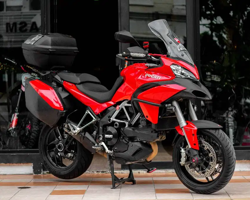 DUCATI MULTISTRADA 1200S 2016 MULUS HEDON SIAPTOURING VERSYS1000 MT07
