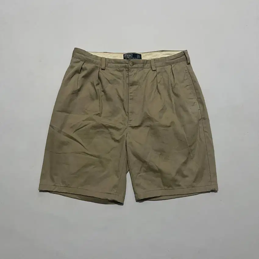 SHORT PANTS POLO RALPH LAUREN CELANA CHINO PENDEK CREAM ORIGINAL