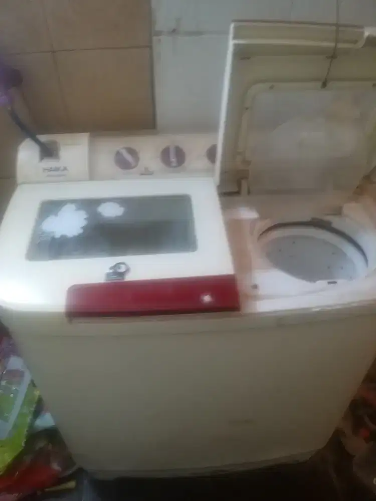 Mesin cuci 2 tabung HAIKA WM 1098 PN