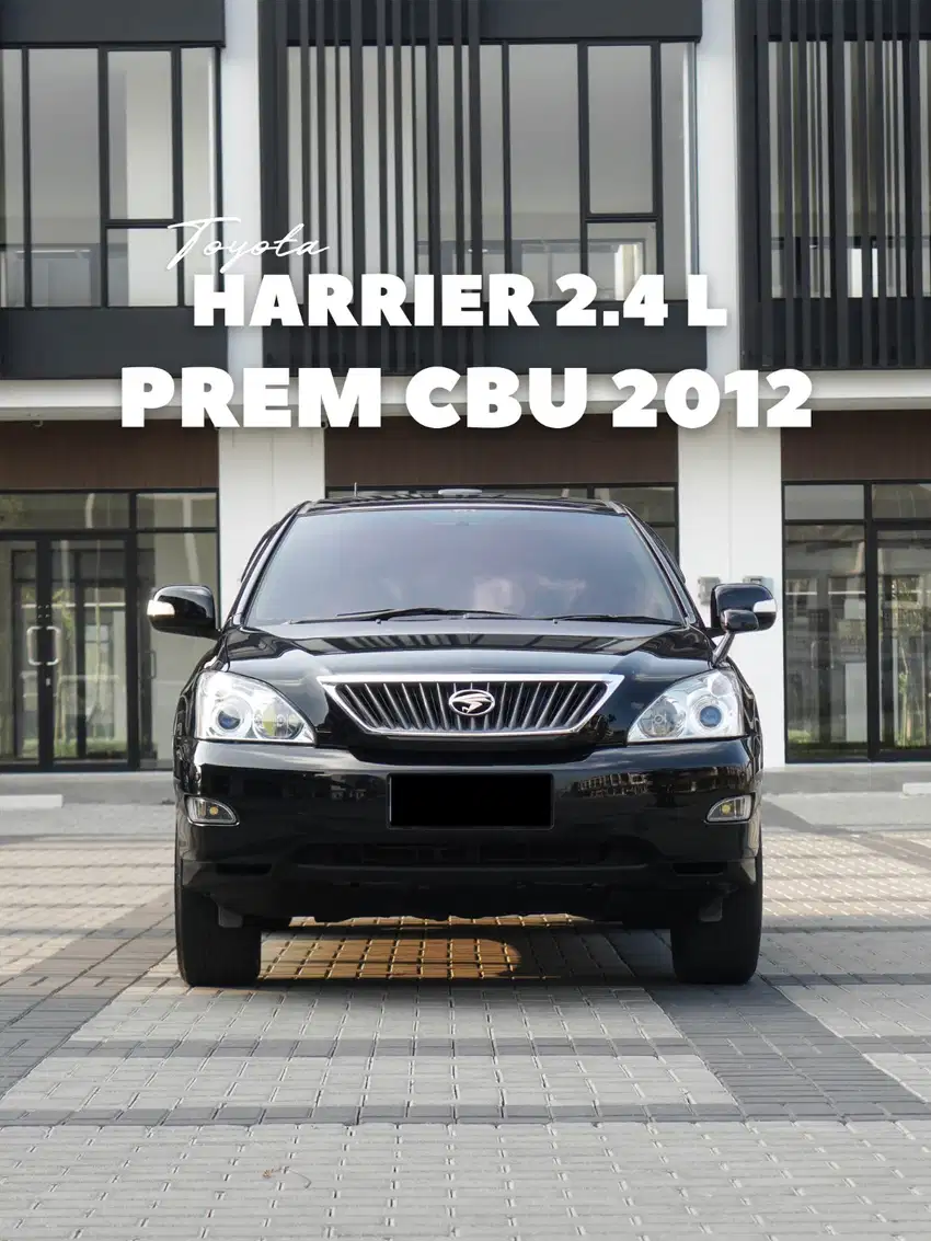 Toyota Harrier 2.4L PREM CBU 2012