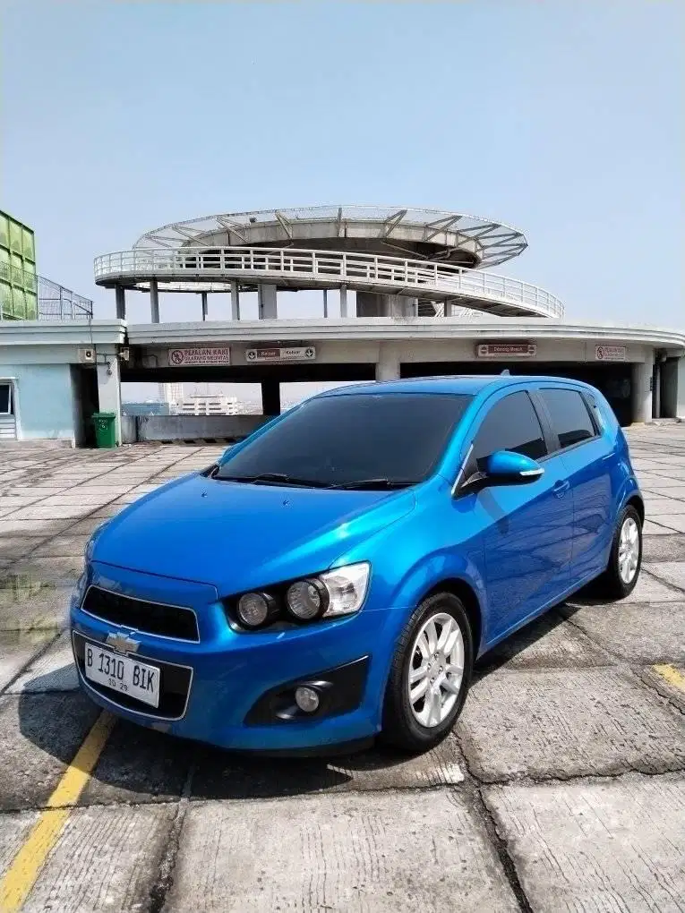 Chevrolet Aveo 1.4 LT AT (Automatic) 2014 Biru (Tdp 18jt)