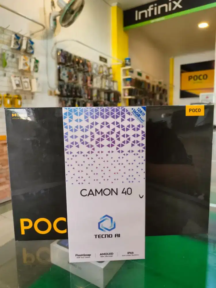 TECNO CAMON 40 8/256Gb +bonus cash dan Credit