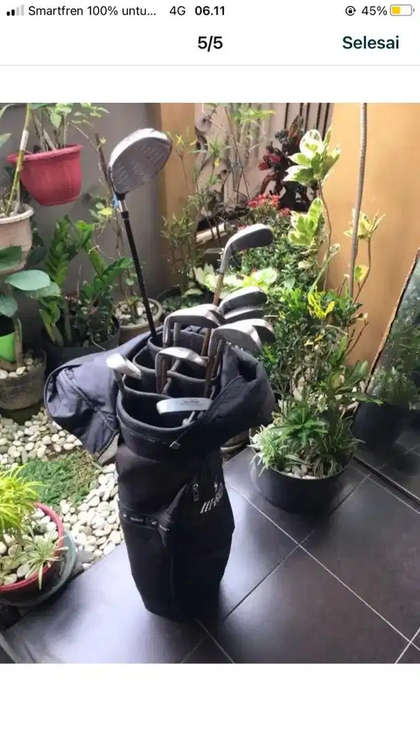 FULL SET 2 STICK GOLF MERK GRAND SLAM DAN CALLAWAY HARGA 9 JUTA NET OK