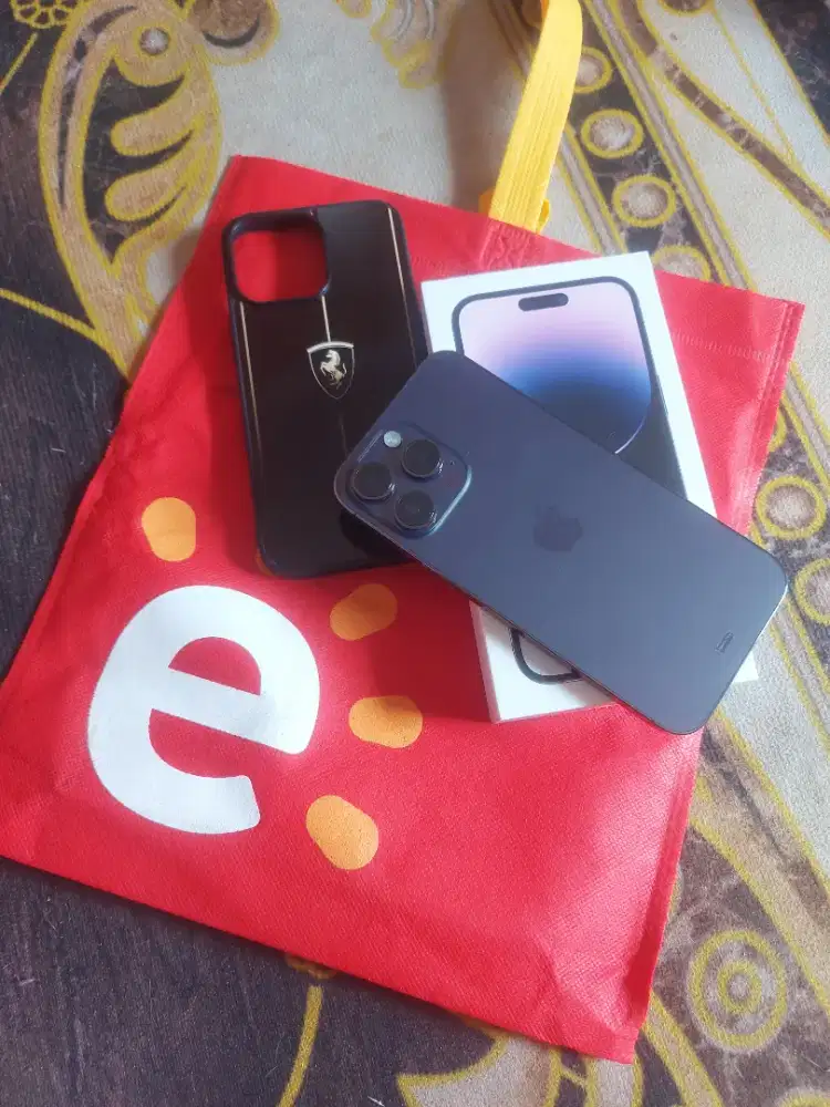 Iphone 14 PRO MAX 128GB iBox PA/A BH86% Fullset ORI NOMINUS.