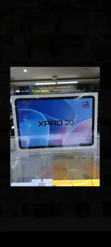 Tablet infinix XPAD 20 LTE ram 8gb 256gb dan4/128 resmi