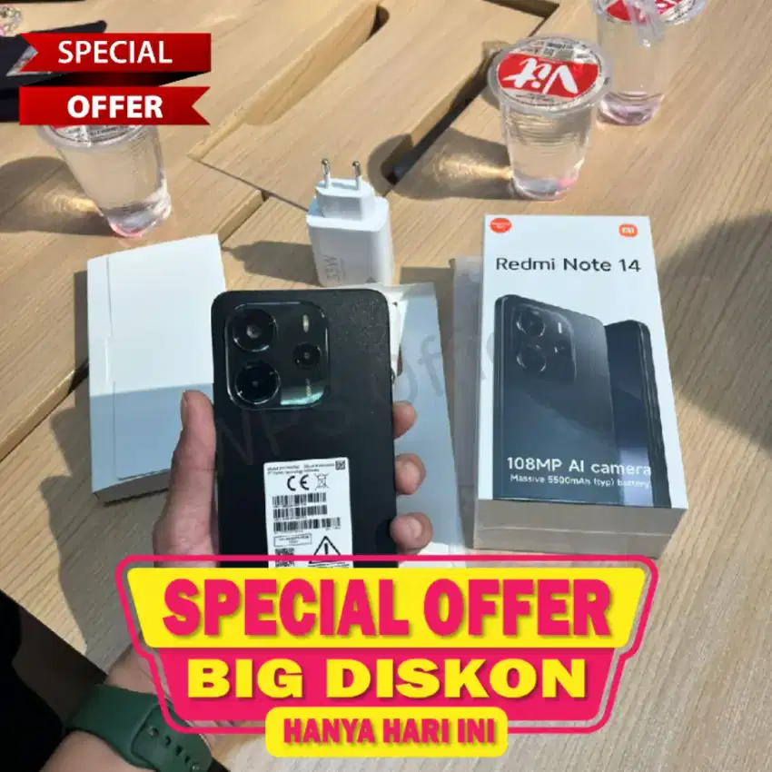 Jual Redmi Note 14 4G 8/128 case dan kredit