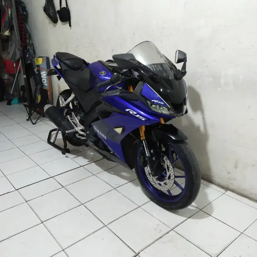 R15 V3 2018 ) Mesin Cakep Biru