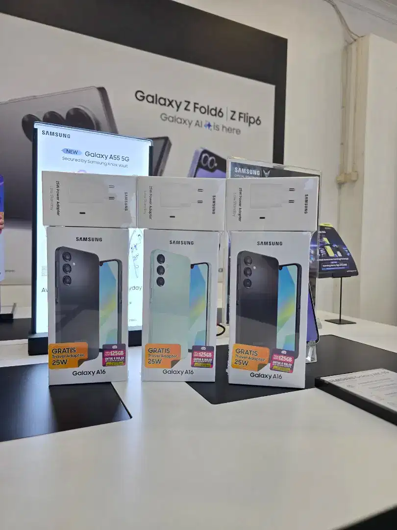 Samsung A16 LTE 8/256GB + CASE + ANTIGORES Garansi Resmi