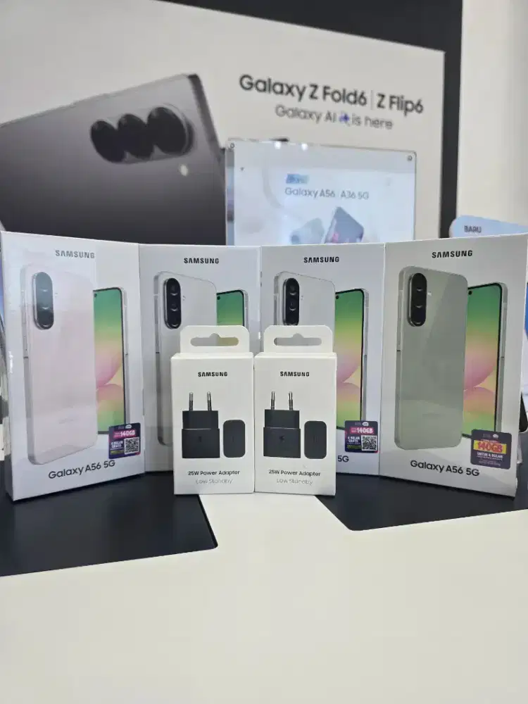 Samsung A56 8/256 12/256 Free Adaptor garansi Resmi