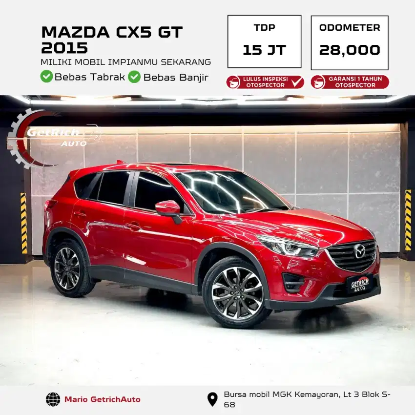 Mazda CX5 GT 2015 Sangat terawat Low KM