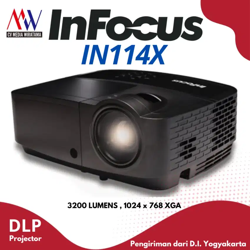 PROYEKTOR INFOCUS IN114X ORIGINAL BERGARANSI