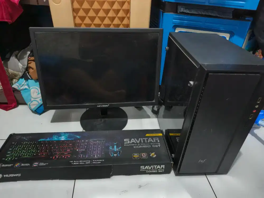 Pc gaming core i5 VGA 2 GB RAM 8 GB