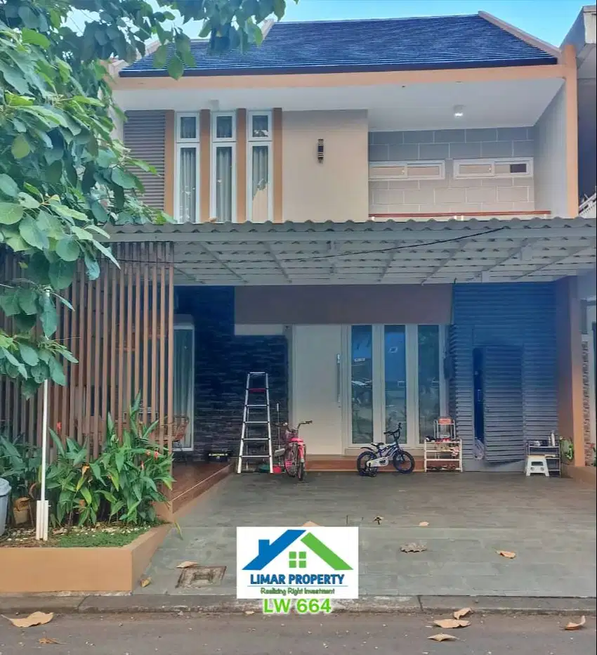 Rumah Cantik Siap Huni Harga Nego di Legenda Wisata Cibubur