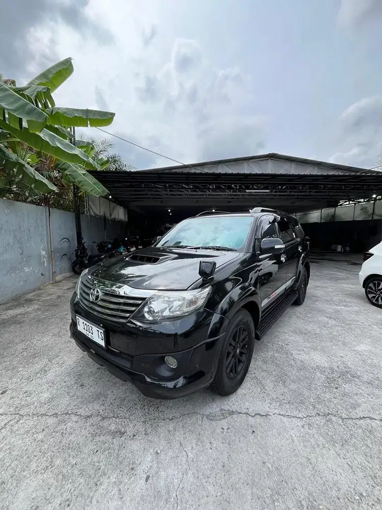 FORTUNER 2013 G TRD VNT MT Km 153 Ribu Servis ricord