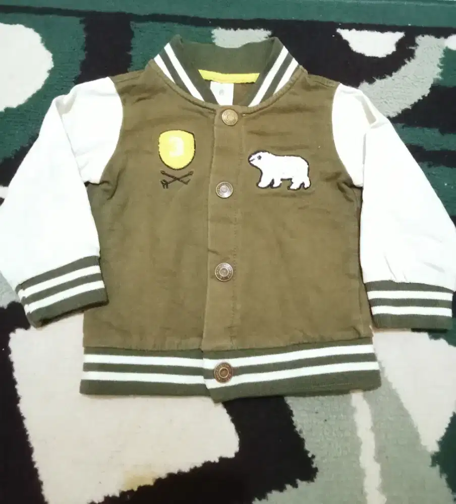 Jaket kemeja koko size 6bln-1 thn