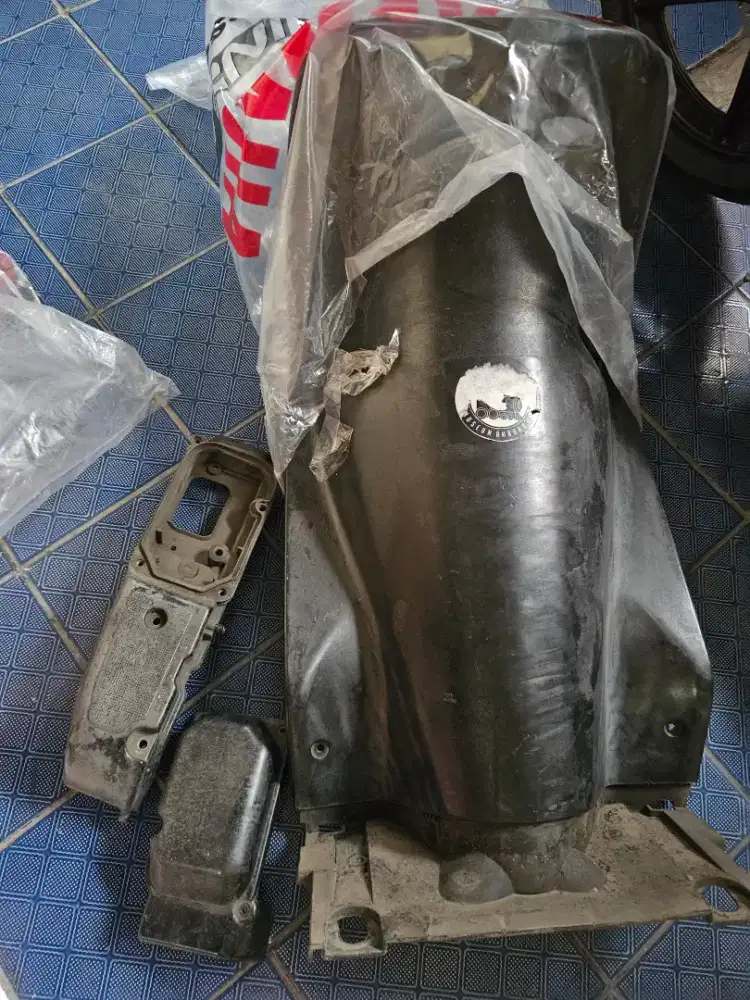 Body kasar Dasboard legshield mio sporty