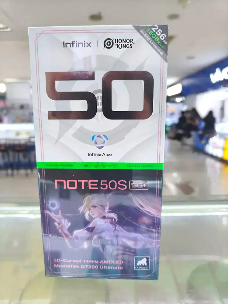 Infinix Note 50S 5G+ 8/256 New Promo