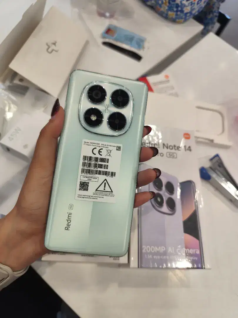 Redmi note 14 Pro 5G. Ram 8+8/256. Bisa kredit tanpa dp Bunga mulai 0%