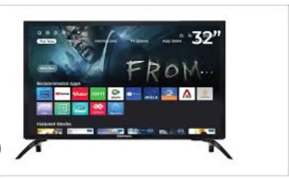 lun cari tv smart yg bisa youtube , kalau pian jual kbri