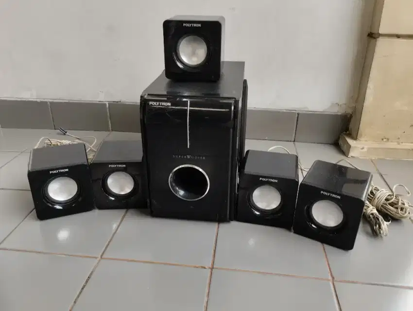 Home theater Polytron speaker 5+1