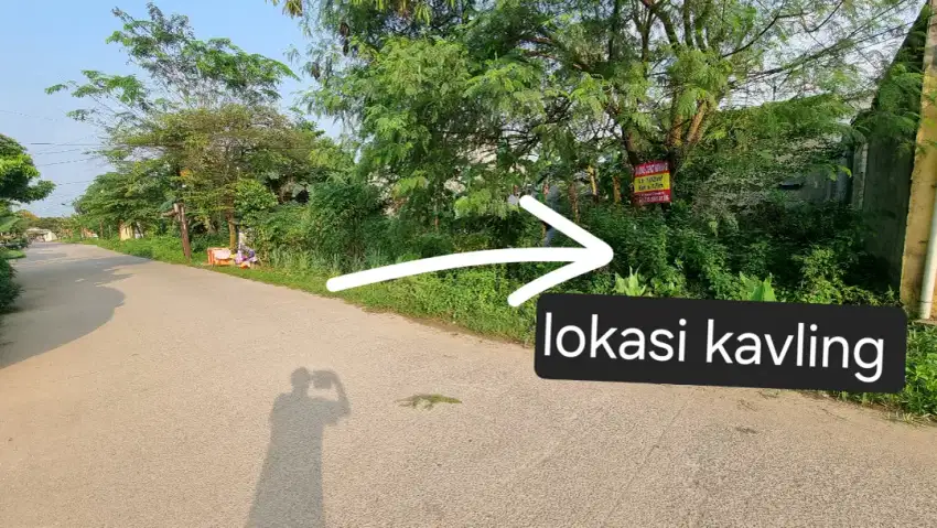 Tanah kavling 102m griya parung Panjang