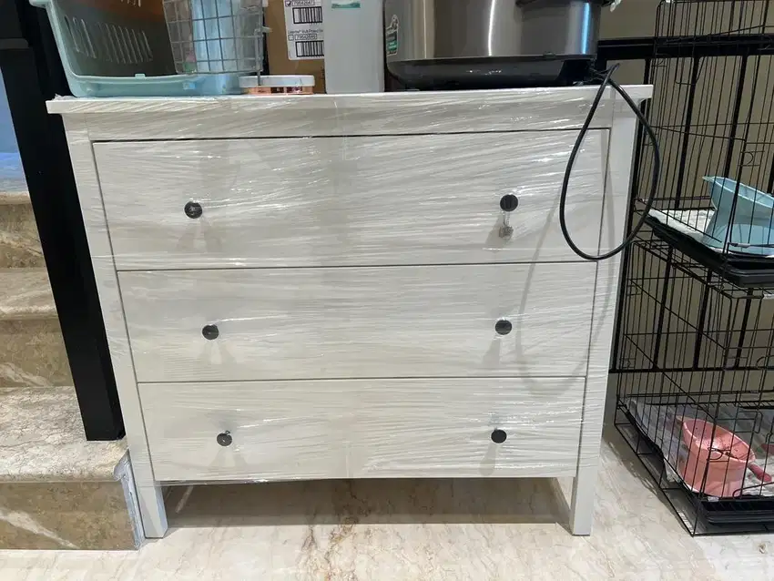 Lemari ikea koppang 3 laci