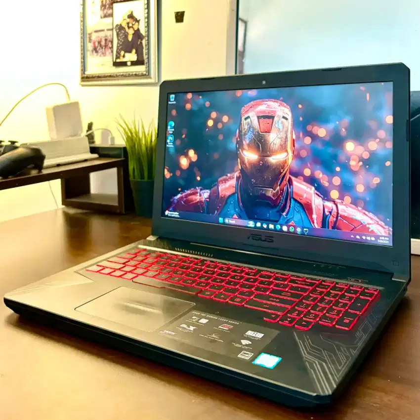 Laptop Gaming Asus TUF i7 16gb ram SSD GTX 1050Ti rog TT legion rtx