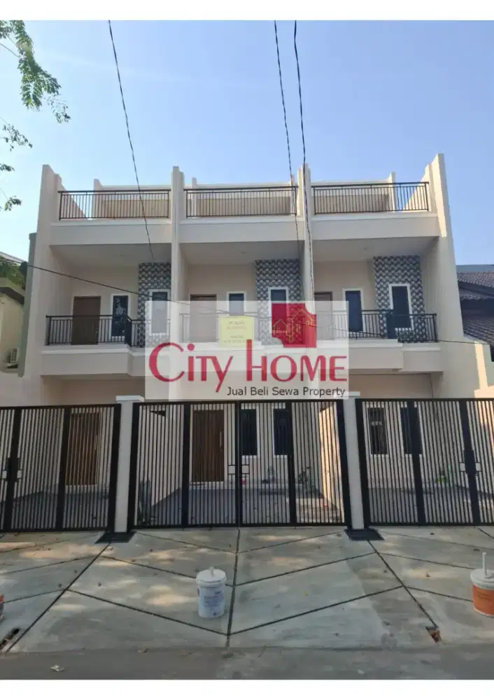 TERSISA 1 UNIT - Rumah Baru 180m2 di Tanjung Duren Timur