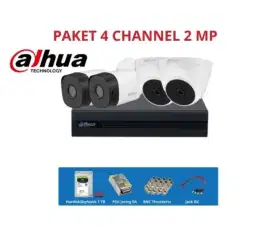 Paket CCTV 4 Channel Dahua Full HD 1080p