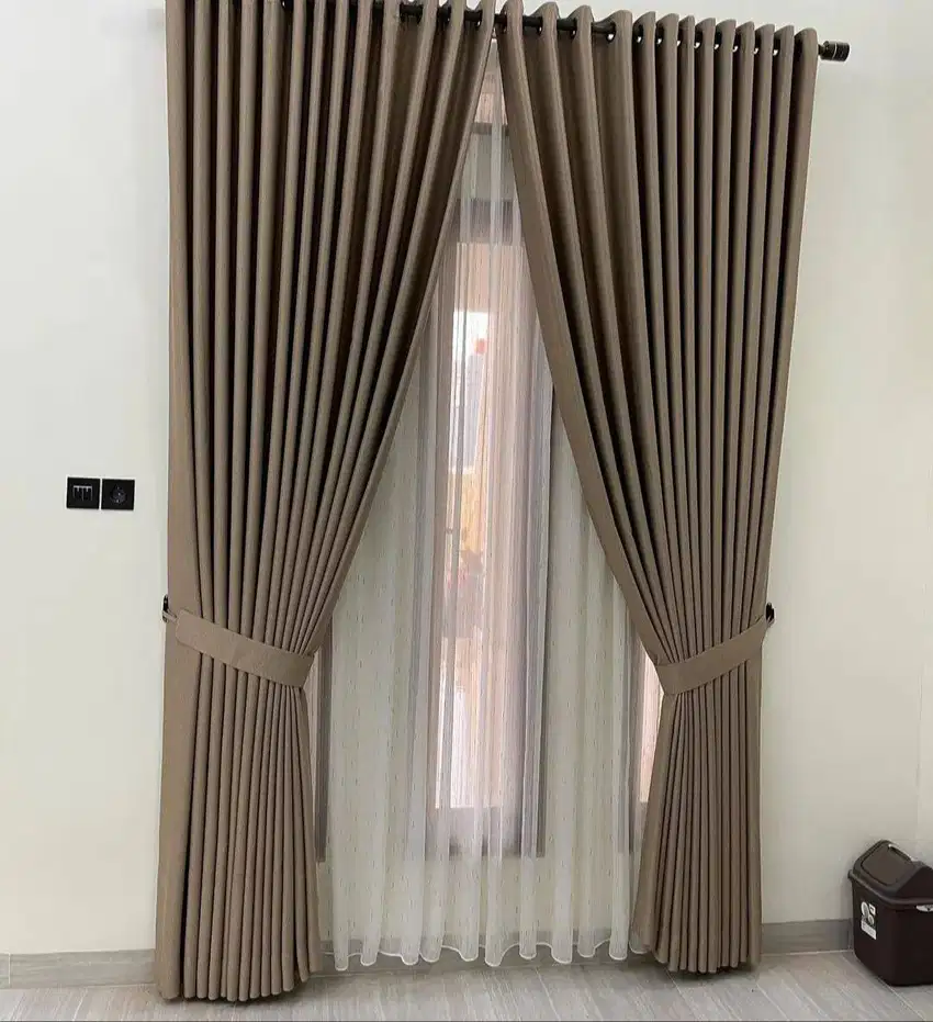 Jual & Pasang Gorden Vitrase Wallpaper Roller Blinds Korden Gordeng