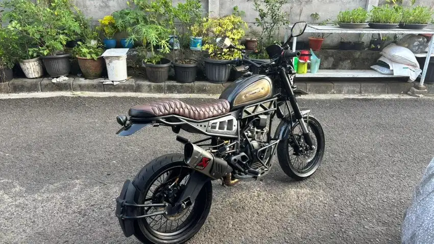 Dijual Scorpio 225Cc Custom Scrambler Nego