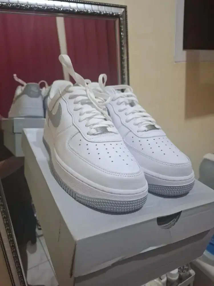 Air force 1 '07 smoke grey white BNIB