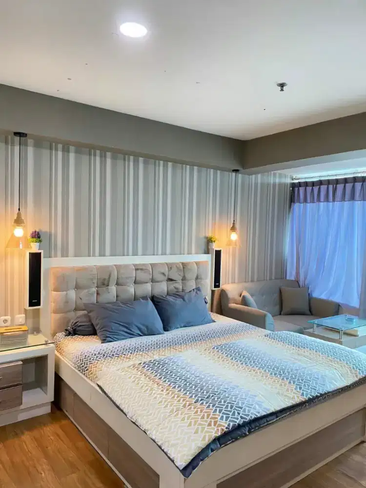 Sewa murah apartemen grand kamala lagoon bekasi