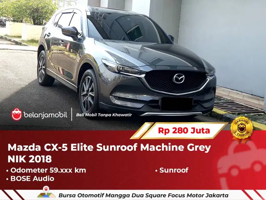 [ SUNROOF ] Mazda CX5 CX-5 CX 5 Elite Sunroof Machine Grey 2018/2019