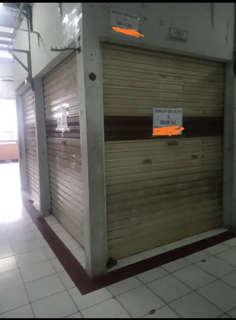 Jual / kontrak kios