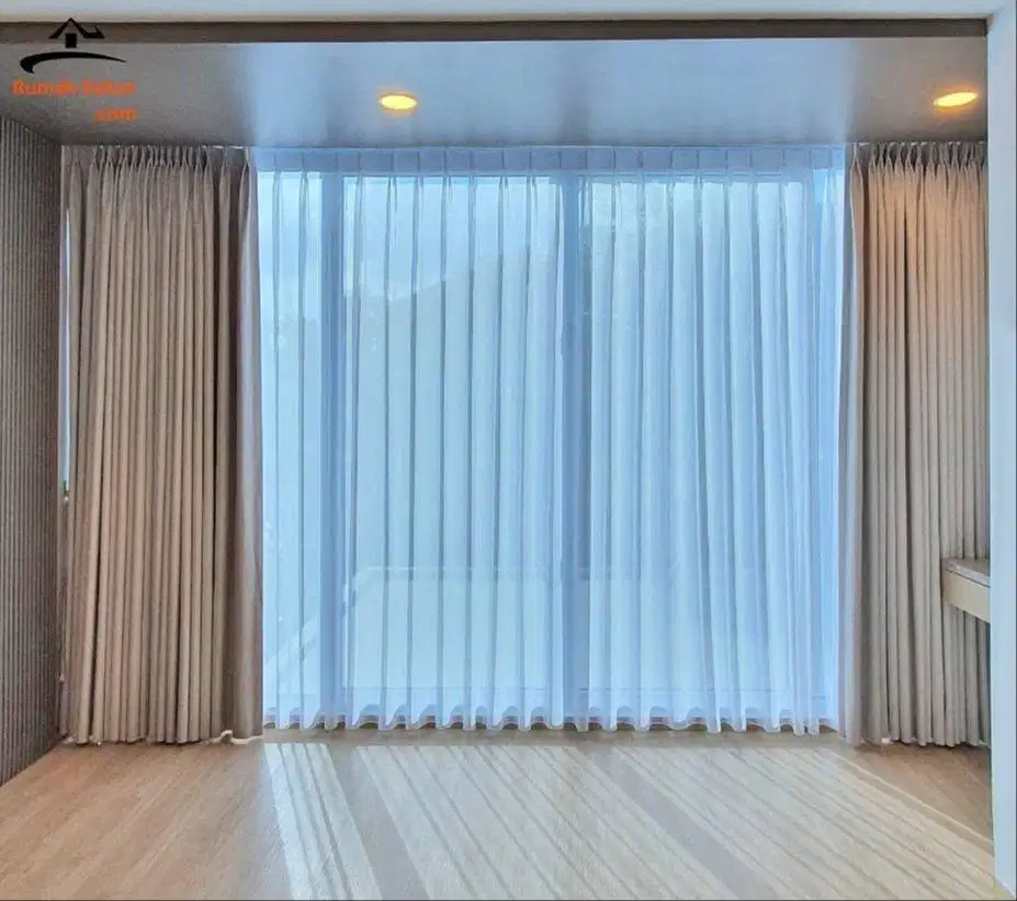 Jual & Pasang Gorden Vitrase Wallpaper Roller Blinds Korden Gordeng