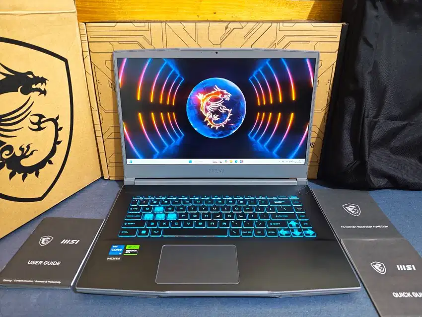 MSI Thin 15-B13VE Core i5-13420H RAM 16GB SSD 512GB RTX 4050 6GB 144Hz