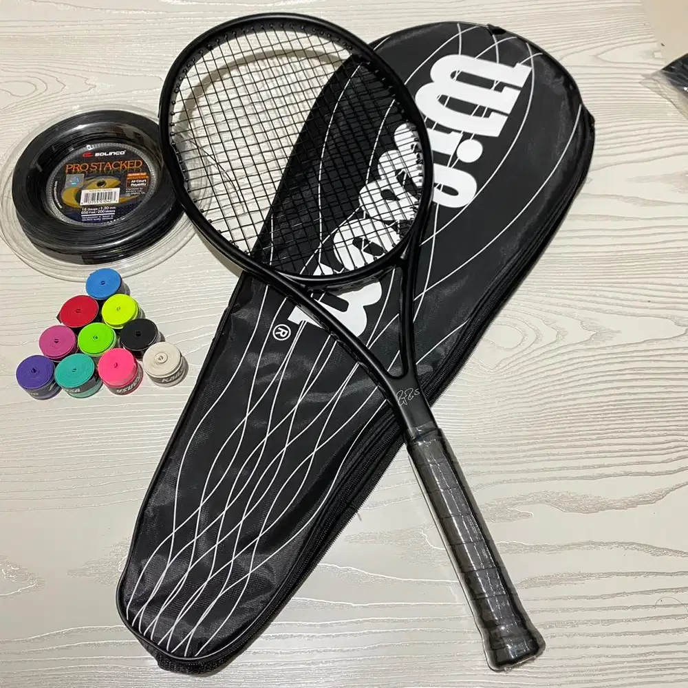 RAKET TENIS WILSON PROSTAFF 97 v.11 PREMIUM FULLSET SIAP SMASH