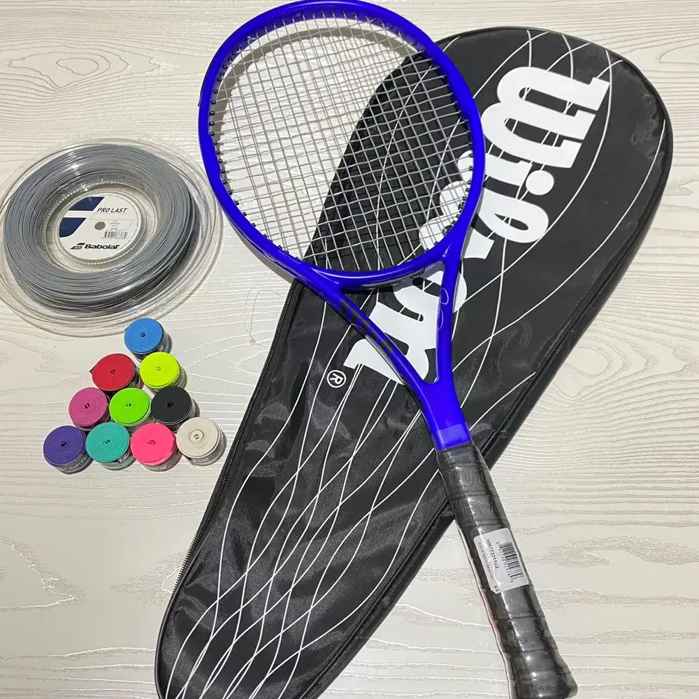 RAKET TENIS WILSON PROSTAFF RF97 v.12 FULLSET SIAP SMASH FREE GRIP