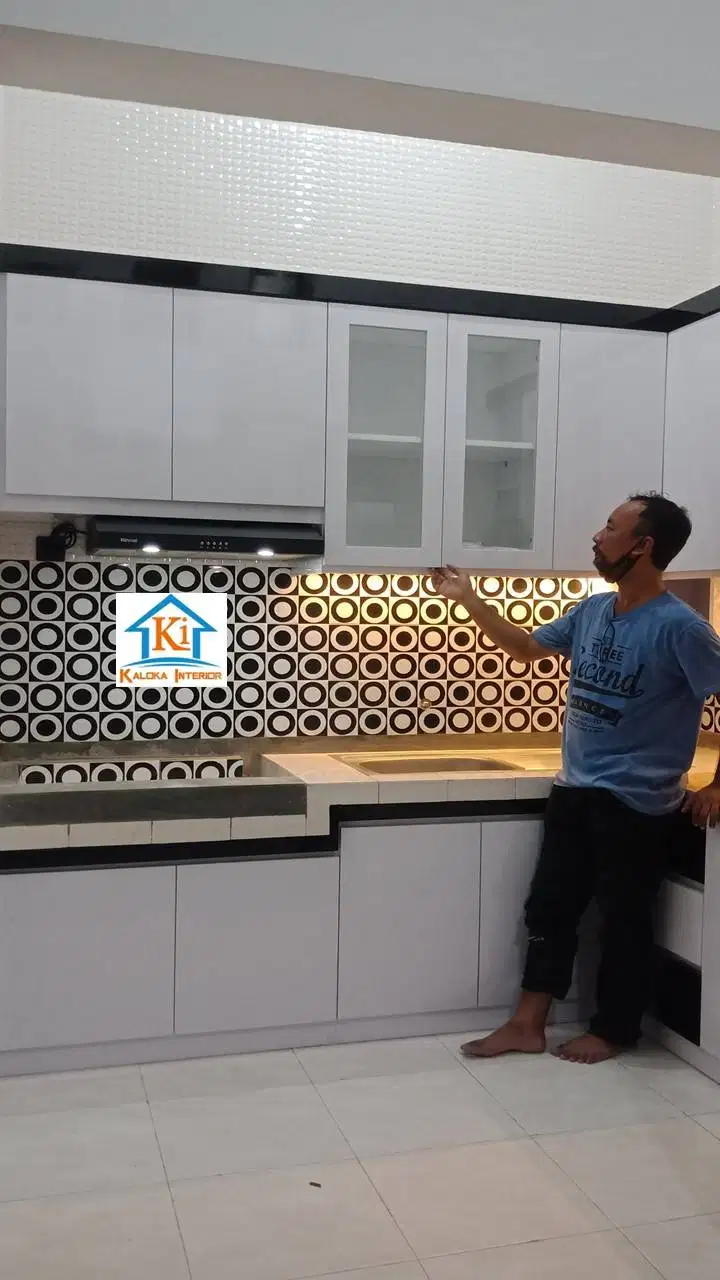 Jasa Pesan Kitchen Set Dapur Surabaya, Kaloka Interior