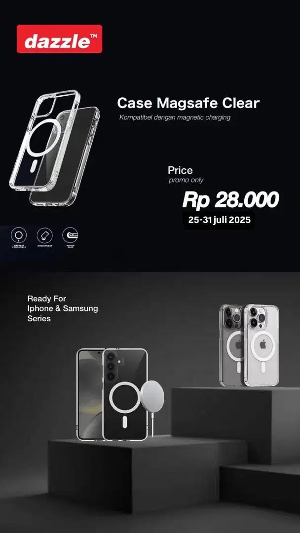 Case magsafe iphone samsung